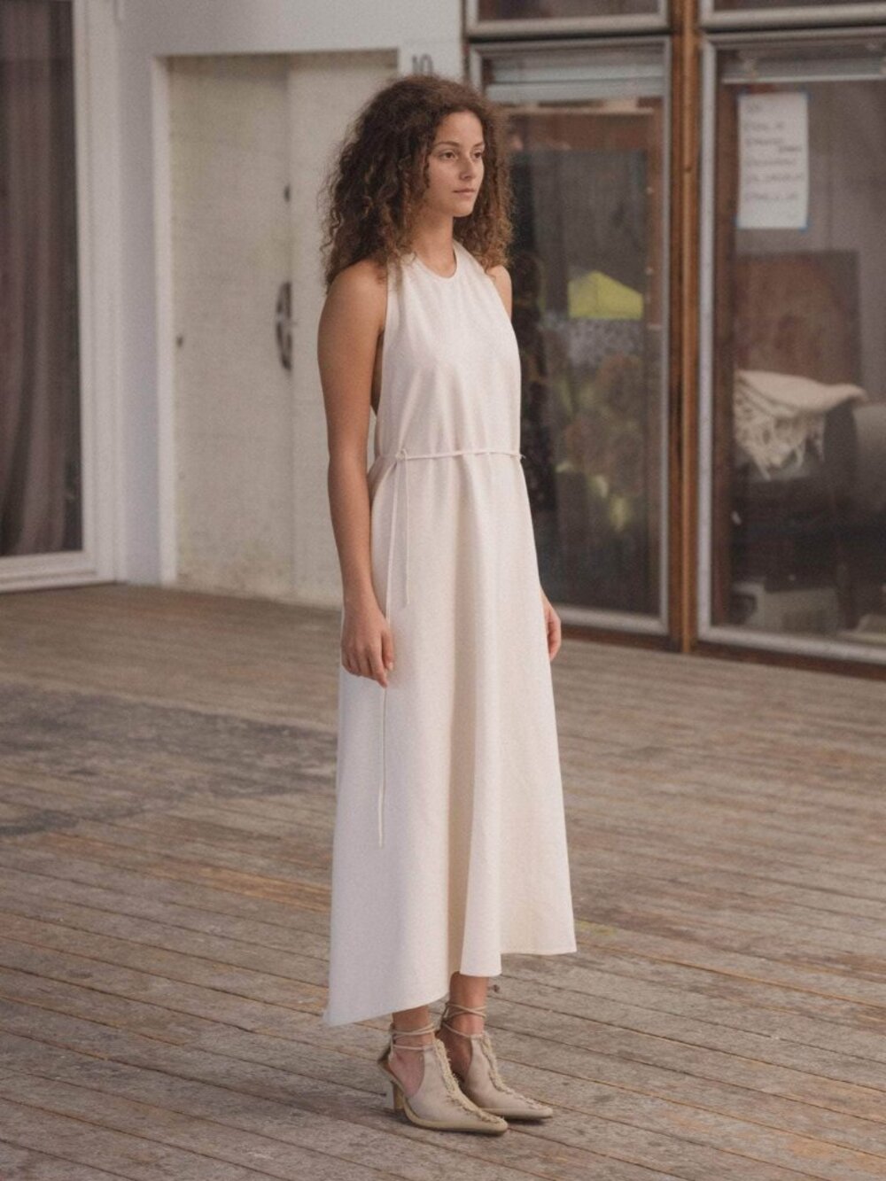 Baserange Apron Dress - Wild Silk